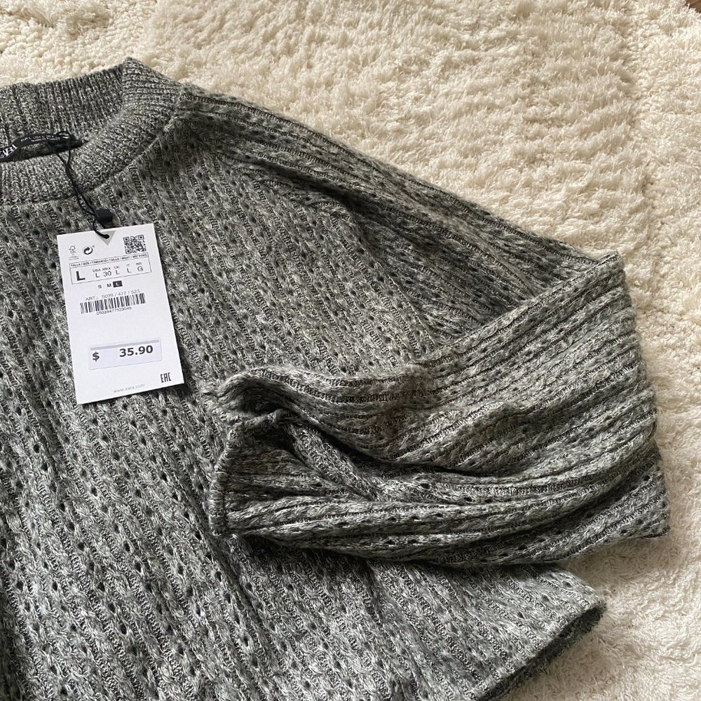 Zara Cropped Sweater - Picture 3 of 3